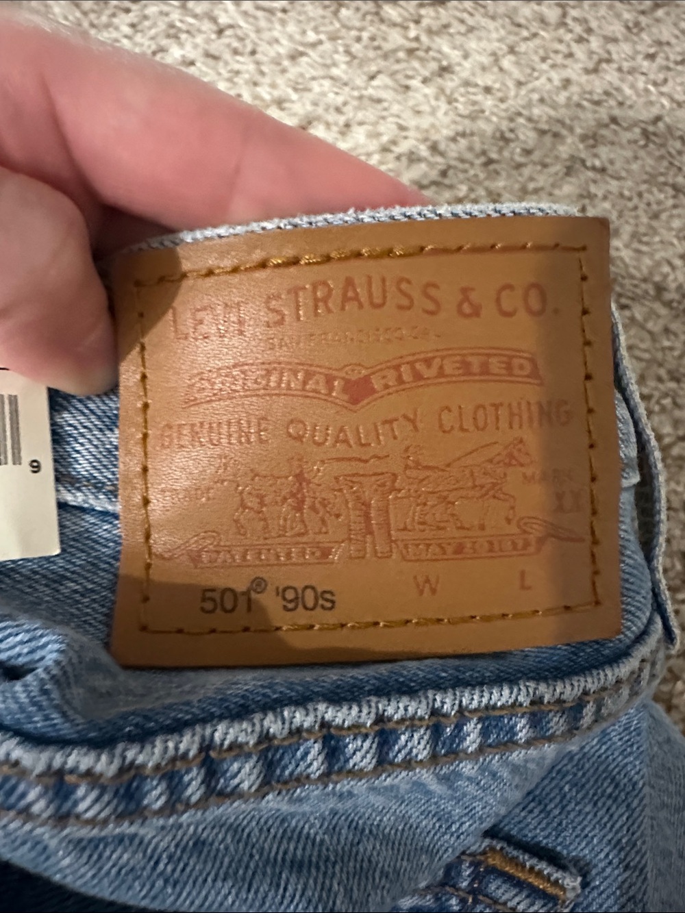 Levi's 501® '90s Lightweight Women's Jeans 25 x32 NEW WITH TAGS - Picture 12 of 12